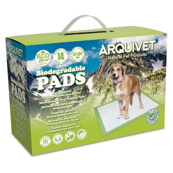 Empapadores Biodegradables Arquivet  57x84cm 14 Uds