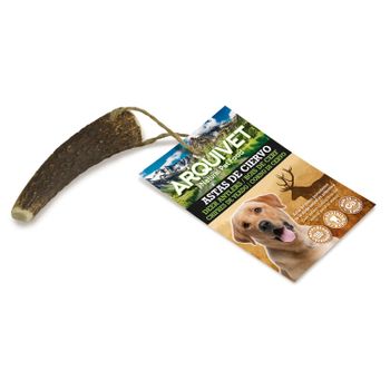 Asta De Ciervo Mordedor Natural Para Perros  Arquivet  S  15-39 G