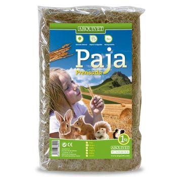 Forraje Y Lecho Para Animales Paja  Arquivet 1 Kg