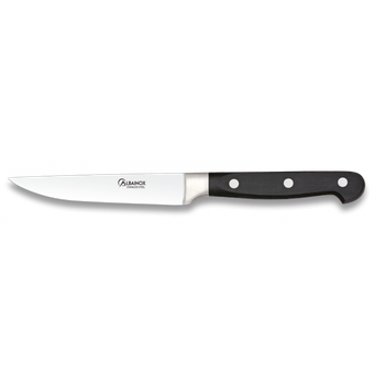 Cuchillo Para Verduras Martinez Albainox Negro Mango De Polioximetileno Y Hoja Acero Inox De 11 Cm 17177