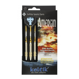 Set 3 Dardos Sopttip Keltik Amergin Con Punta De Plastico Peso 16 Grs 37075