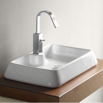 Bathco 4004 Galicia Lavabo Encimera Rectangular