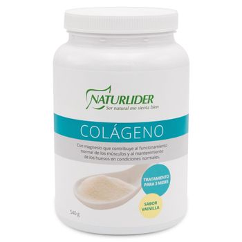 Colageno Con Magnesio (vainilla) 540g Naturlider