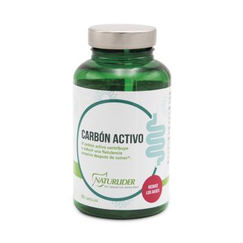 Carbon Activo Vegetal 90 Capsulas Vegetales Naturlider