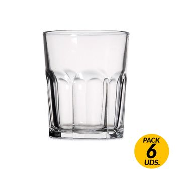 Pack De 6 Vasos Silvia Cok 27cl Transparentes