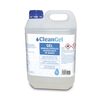 Cleangel Gm5000 - Gel Hidroalcohólico En Garrafa De 5000 Ml