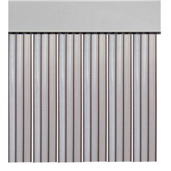 TIENDA EURASIA - Cortina para Puerta de Exterior de Tiras de Bambú, 90x200  cm, Diseño Estampado