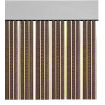 Cortina De Tiras Cintas 90 Cms Marron Beige Para Puertas [0809012]" "90 X 210 Cm (ancho X Alto)" "marrón Beige 0809012" "exma