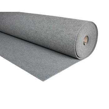 Moqueta Fieltro Por Metros - Moqueta Gris, 280gr/m2, Venta Por Metros, Para Interior, Salón, Suelo [ancho 100 Cms] 7501111" "ancho 100 Cm" "gris - Ancho 1mt" "exma