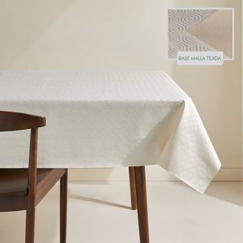 Mantel Hule Muletón Antimanchas | Paara Tabla De Plancha | Protector Mesa Resistente | Grosor 2,2 Mm - Engomado Grabado" "100x140 Cm" "blanco Grabado Grueso Goma" "exma