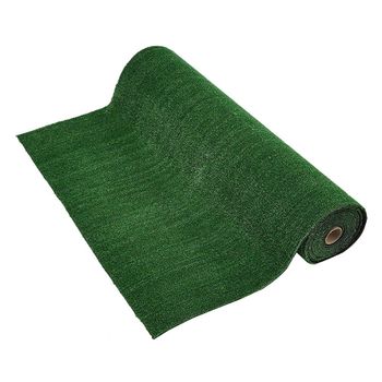 Rollo De Césped Artificial Barato Exterior Jardín Terraza Mascotas – [7mm Ancho 200cm X25mt Largo]" "2x25 Mt" "verde 7mm - 2x25mt" "exma