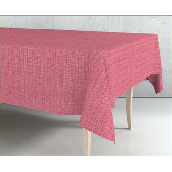 Mantel De Hule Estampado Por Metros - Rojo Liso 43739-5" "100 X 140 Cm" "rojo Liso 43739-5" "exma