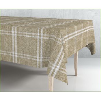 Mantel De Hule Estampado Por Metros - Hojas Grandes Beige Marrón 43285-1  100 X 140 Cm hojas Grandes Beige Marrón 43285-1 exma con Ofertas en  Carrefour