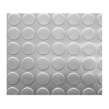 Suelo Lámina Plástico Pvc Gris, Ancho 150 Cms, Circulos - 7621111" "150x100 Cm" "gris 7621111" "exma