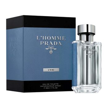 Perfume Hombre L'homme L'eau Prada Edt Capacidad 50 Ml