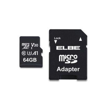 Tarjeta De Memoria Elbe Microsd Xc V30 64gb