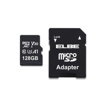 Tarjeta De Memoria Elbe Microsd Xc V30 128gb