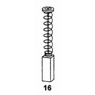 Escobilla Herramienta Electrica Pvc Bosch 1109j Asein 2 Pz