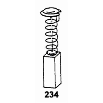 Escobilla Herramienta Electrica Pvc Hitachi 0921j Asein 2 Pz