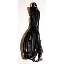 Cable Lampara Int.plana 2x075 2mt Negro