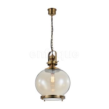 Lámpara De Techo Colgante Circular Mediana 1 Luz Colección Vintage