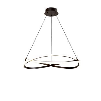 Lámpara Led 42w Temperatura 2800k - Luz Cálida-  Colección Infinity Brown Oxide