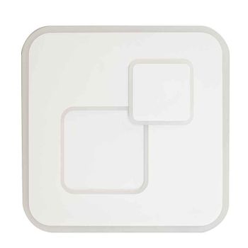 Akunadecor - Lámpara De Techo Metal Blanco Quad