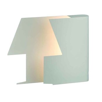 Akunadecor - Lámpara Sobremesa Metal Blanco Book
