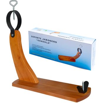 Fackelmann jamonero plegable, incluye cuchillo jamonero y chaira