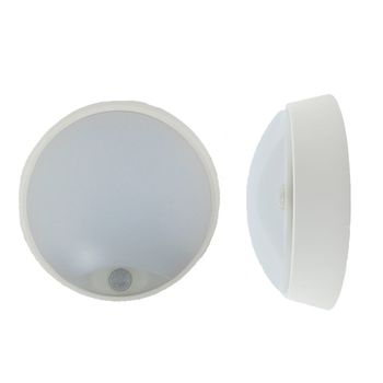 Plafón Led Blanco 14w Con Sensor Luxtar