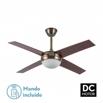 Ventilador De Techo Con Luz, Wifi, Mando A Distancia Y App, Universal  Blue con Ofertas en Carrefour