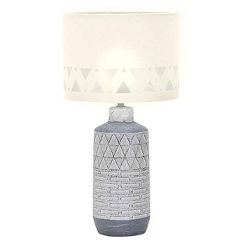 Akunadecor - Lámpara Sobremesa Ceramica Gris Mos