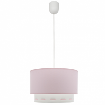 Lámpara Infantil de Techo Colgante Rosa D35 1XE27 - Fabrilamp