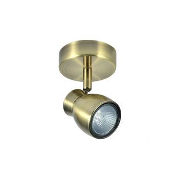 Akunadecor - Foco 1 Luz Metal Dorado Chacho