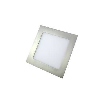 Downlight 24w 4000k Cuadrado Agamenon 1900lm Níquel