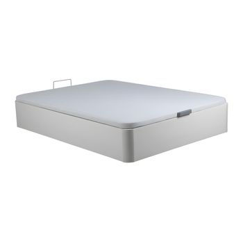 Somier Con Canapé Abatible Oniry  190x140x30 Cm Color Blanco Vente-unique