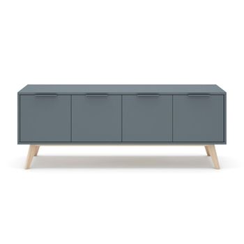 Mueble De Tv 4 Puertas L140 Cm - Pisco