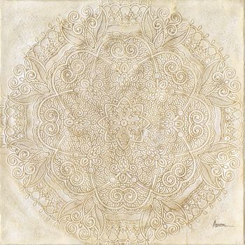 Cuadro "mandala Beige" 100x100x3 Cm