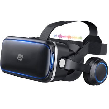 Gafas 3d Box Realidad Virtual Vr Panoramica Compatible Con Todos Los Moviles  Klack Blanca con Ofertas en Carrefour