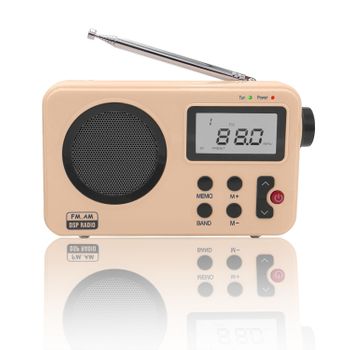 Radio Portátil Fm Analógica, Funciona A Pilas, Toma De Auriculares Transistor  Pequeño Y Ligero Madera Roadstar Tra-1230wd con Ofertas en Carrefour