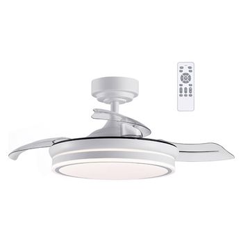 Ventilador De Techo Urano, Moderno, Silencioso, Motor Dc, Aspas Retráctiles,  Mando, Temporizador, Memoria, Verano Invierno. con Ofertas en Carrefour