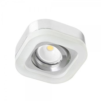 Empotrable Led Fusion (2,4w 3000k), Color: Blanco