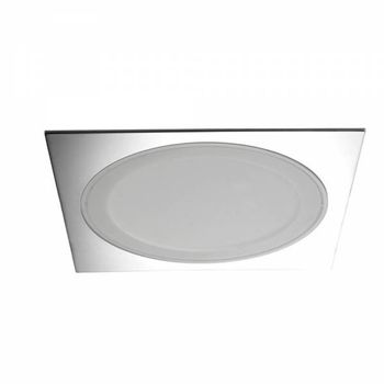 Downlight Cuadrado Led Aret (8.6w+25w) Ii, Color: Cromo