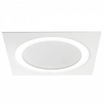 Downlight Cuadrado Led Aret (8.6w+25w) Ii, Color: Blanco