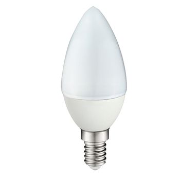 Bombilla Led Vela E-14. 4w. 300lm. Wonderlamp, Temperatura: 4200ºk (blanco Neutro)