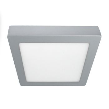 Downlight Led Cuadrado 20w Superficie (gris) - Wonderlamp