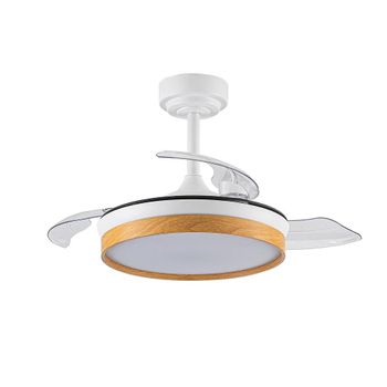 Akunadecor - Ventilador De Techo Metal Blanco Doñana L