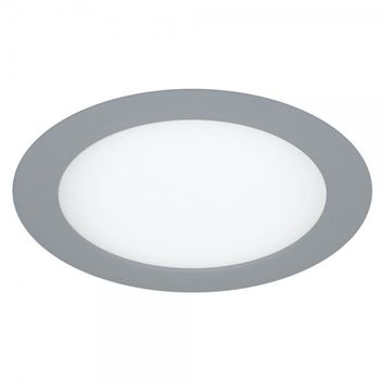 Pack 2 Downlights Led Redondo Gris 18w