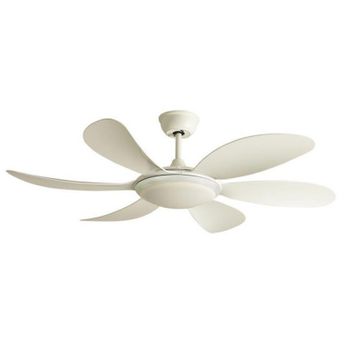 Ventilador De Techo Silencioso, Motor Dc Eficiente, Mando A Distancia,  Temporizador, Memoria De Color, Patras 24w Color Blanco con Ofertas en  Carrefour