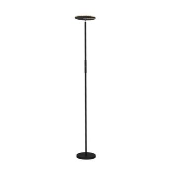 Lámpara Pie Led Metalizada 3000k 12w Negro con Ofertas en Carrefour